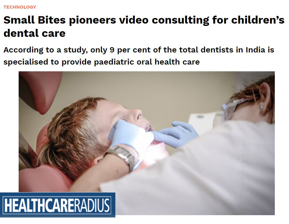 Small Bites pioneers video consulting for children’s dental care